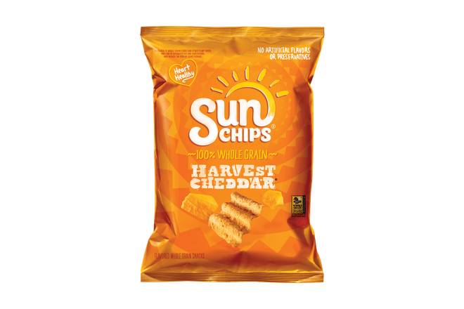 Order SunChips® Harvest Cheddar food online from Subway store, Crystal Lake on bringmethat.com
