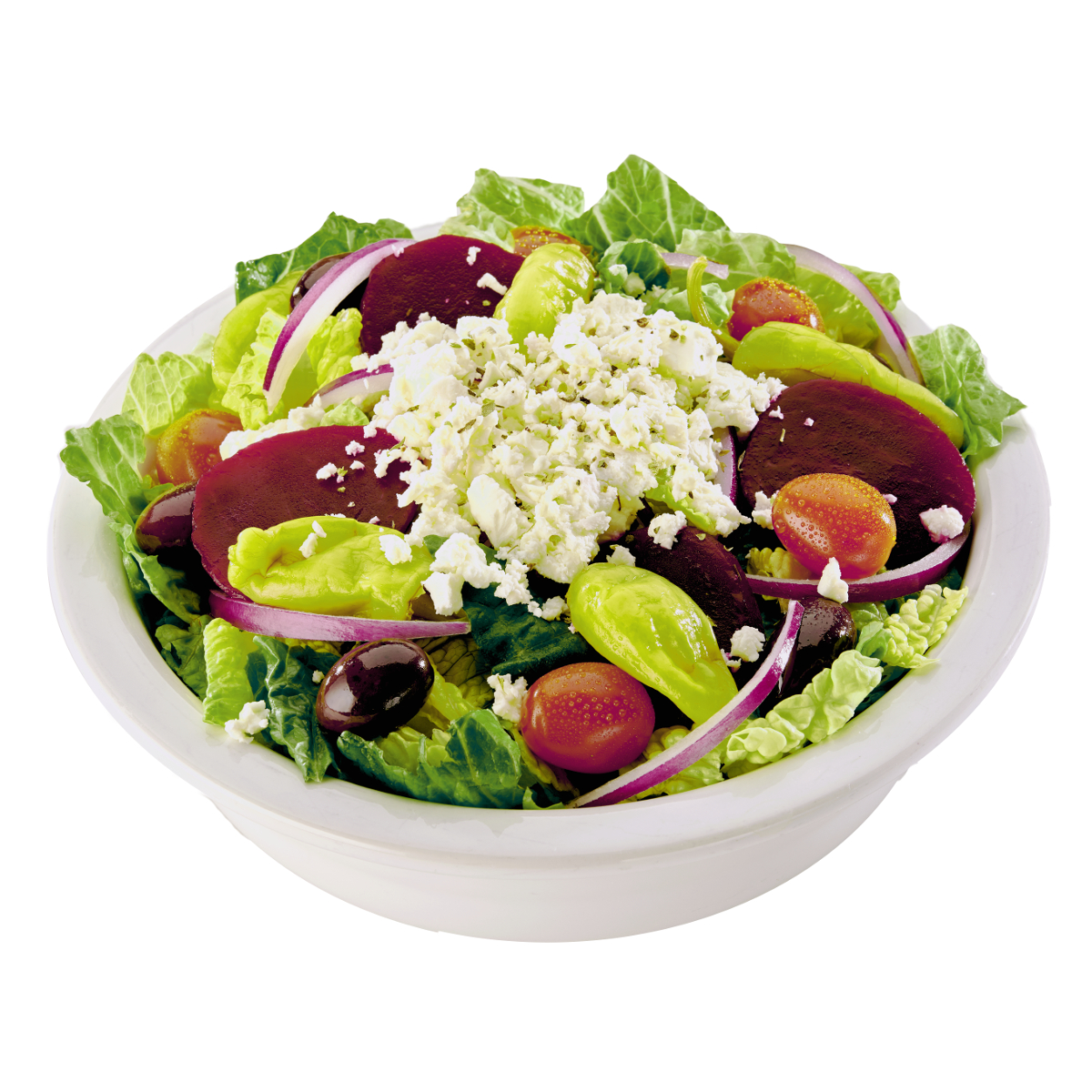 Order Greek Salad food online from Cottage Inn Pizza store, Hilliard on bringmethat.com