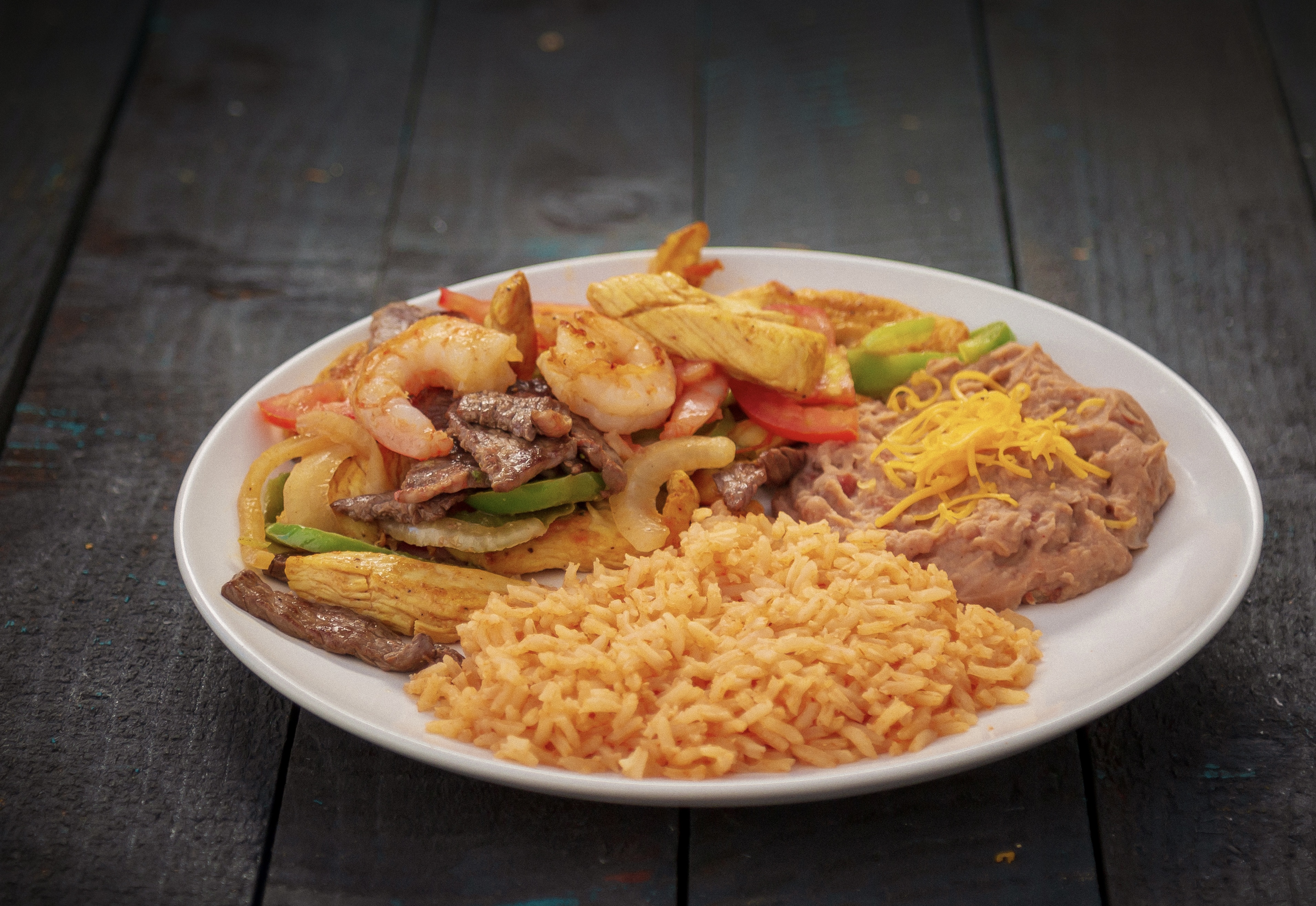 Order Fajitas Plate food online from Federico Mexican Food store, Albuquerque on bringmethat.com
