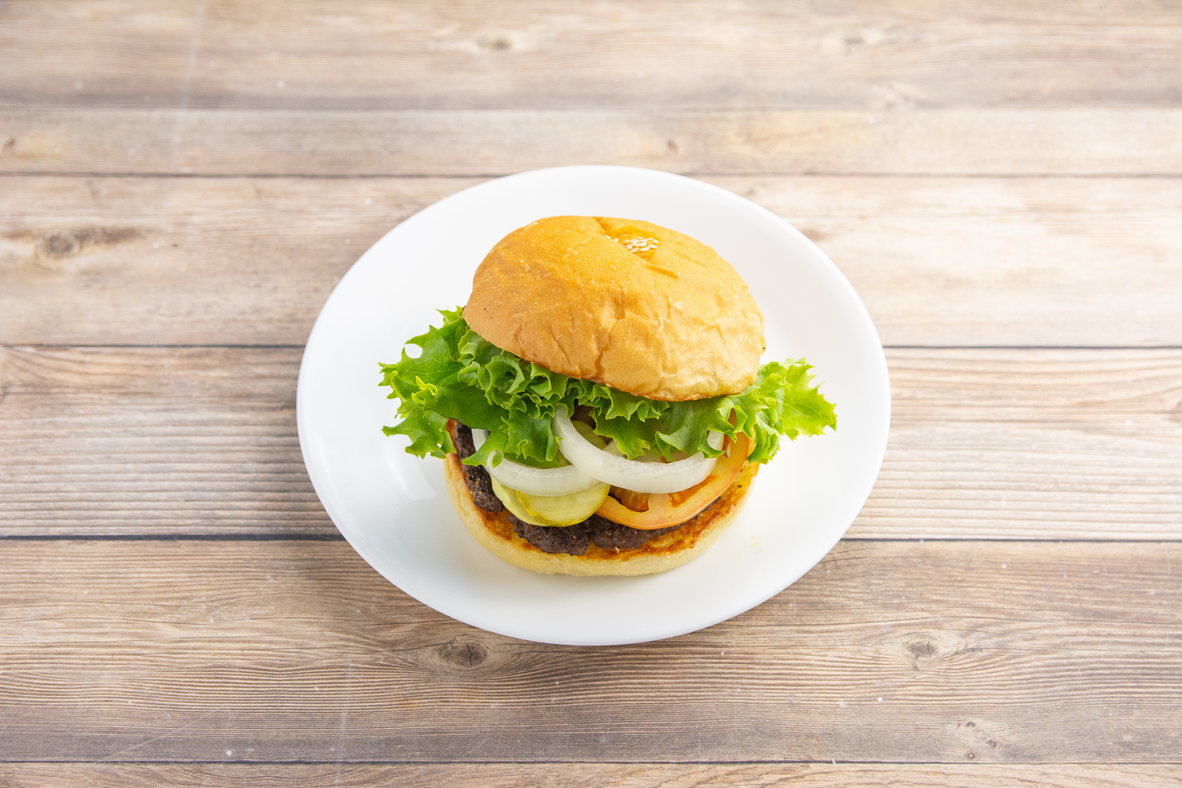 Order Hamburger food online from Fuddruckers Restaurant store, Concord on bringmethat.com