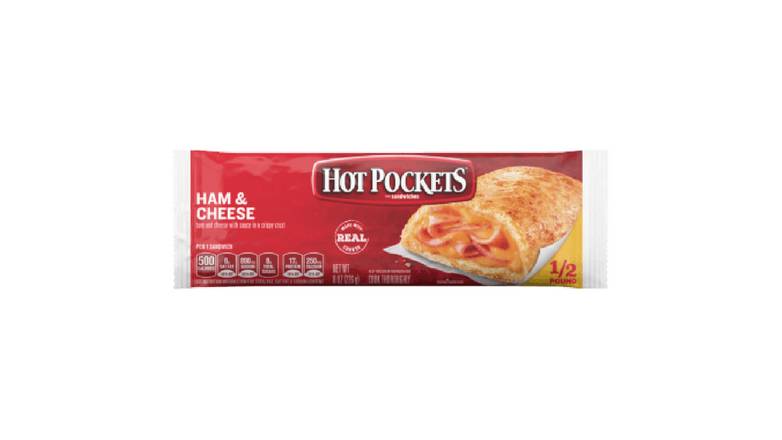 Order Hot Pockets Ham & Cheese Sandwiches food online from Trumbull Mobil store, Trumbull on bringmethat.com