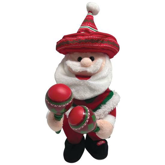 Order Tinsel and Elves Dancing Musical Santa with Sombrero food online from Cvs store, HAWTHORNE on bringmethat.com