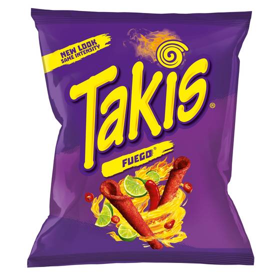 Order Takis Fuego Hot Chili Pepper & Lime Rolled Tortilla Chips, 4 OZ food online from Cvs store, CENTRAL FALLS on bringmethat.com