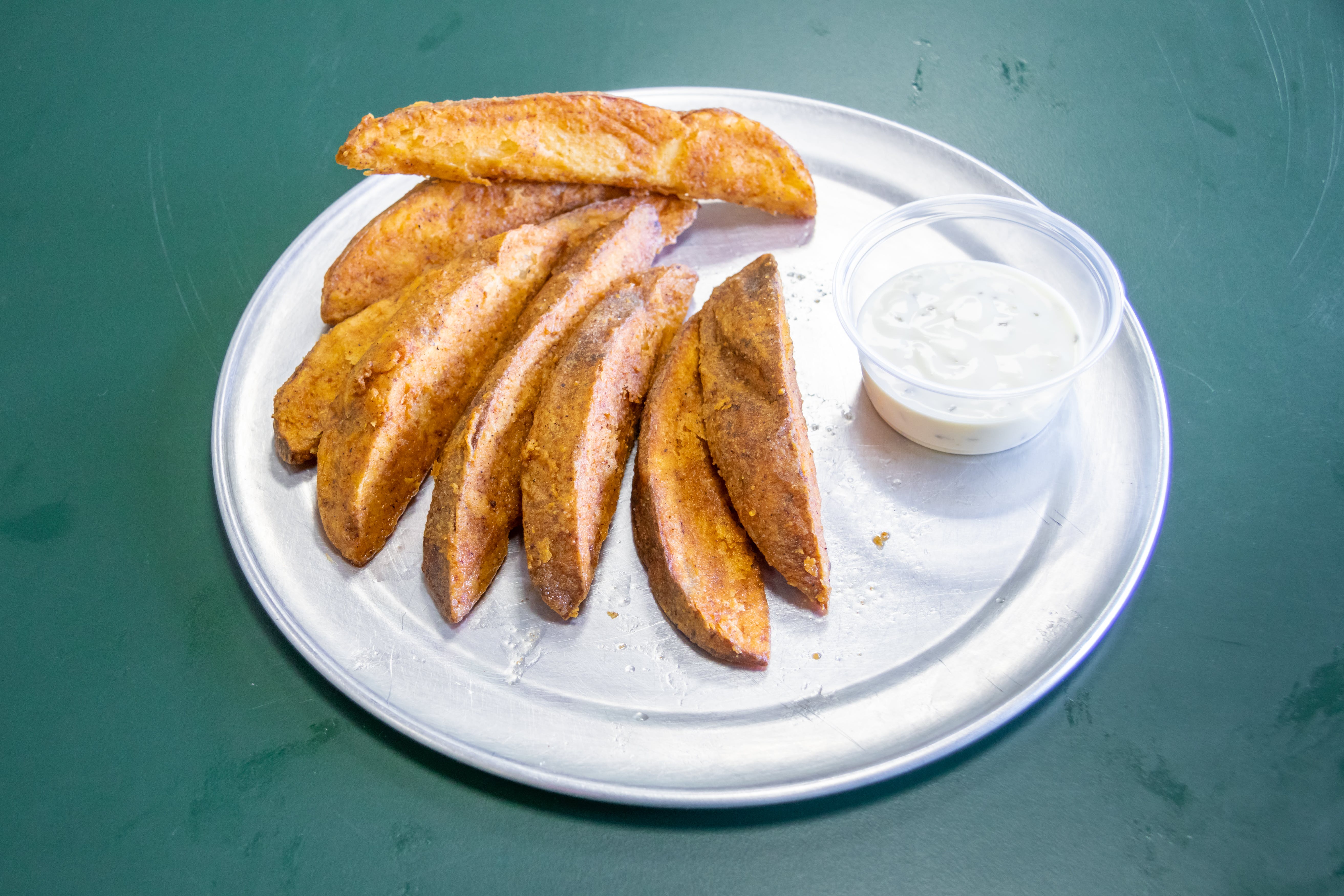 Order JoJo Fries - 8 Pieces food online from Casamel's Pizza store, Parma on bringmethat.com