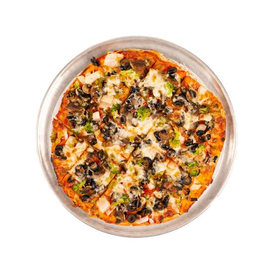 Order 12" Vegetarian food online from Exlines Best Pizza In Town store, Memphis on bringmethat.com