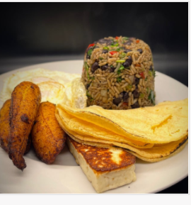 Order Gallo Pinto food online from Division Cafe store, Somerville on bringmethat.com