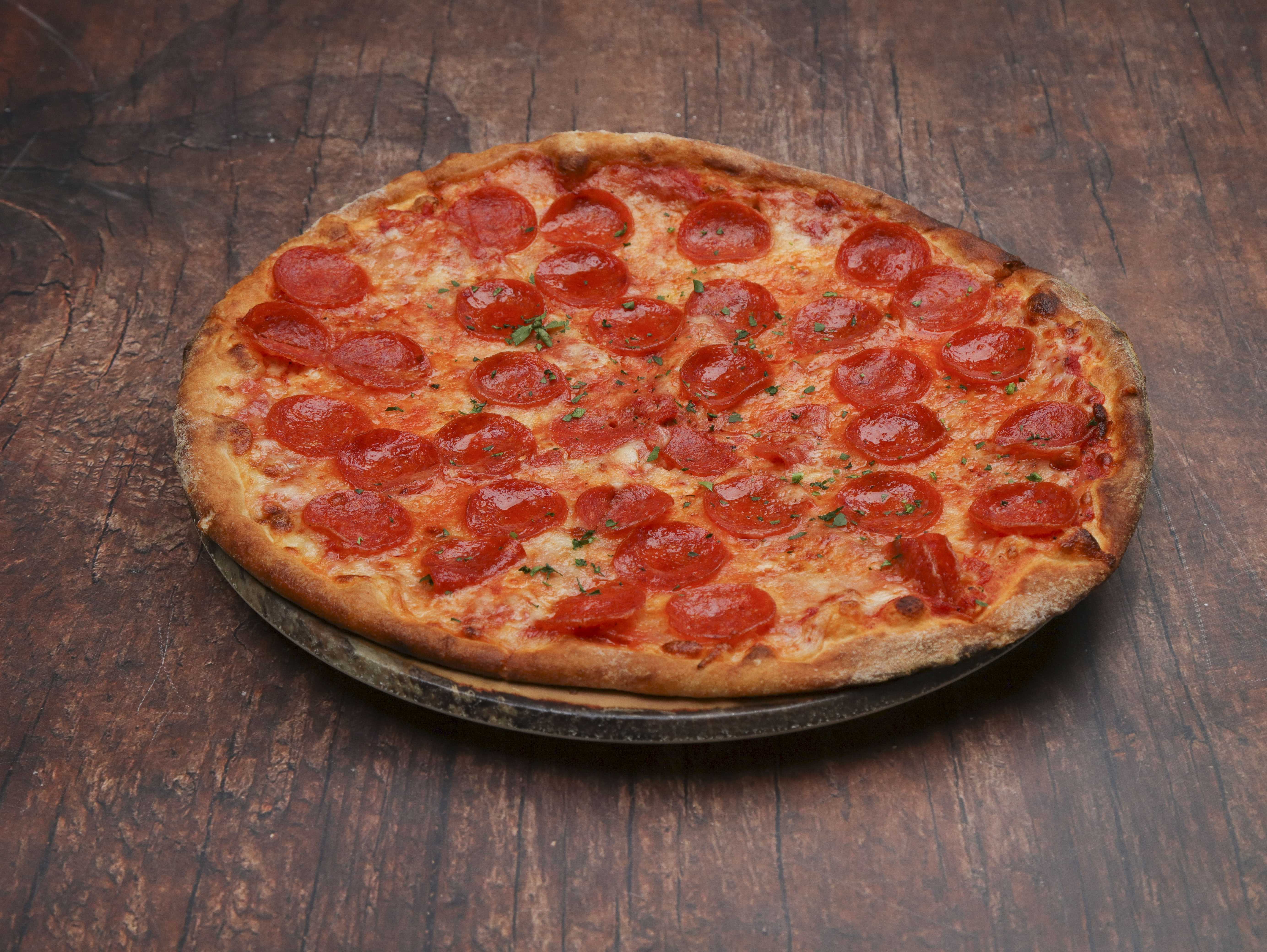 Order Pepperoni Pizza food online from Mix Brickoven Pizza store, Philadelphia on bringmethat.com