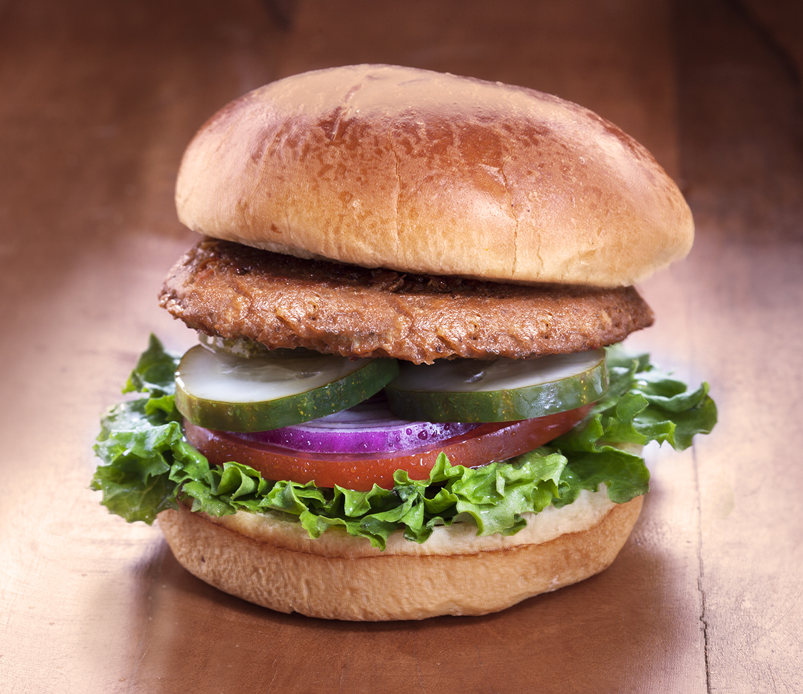Order Veggie Burger food online from Dr Dawg store, Glendale on bringmethat.com