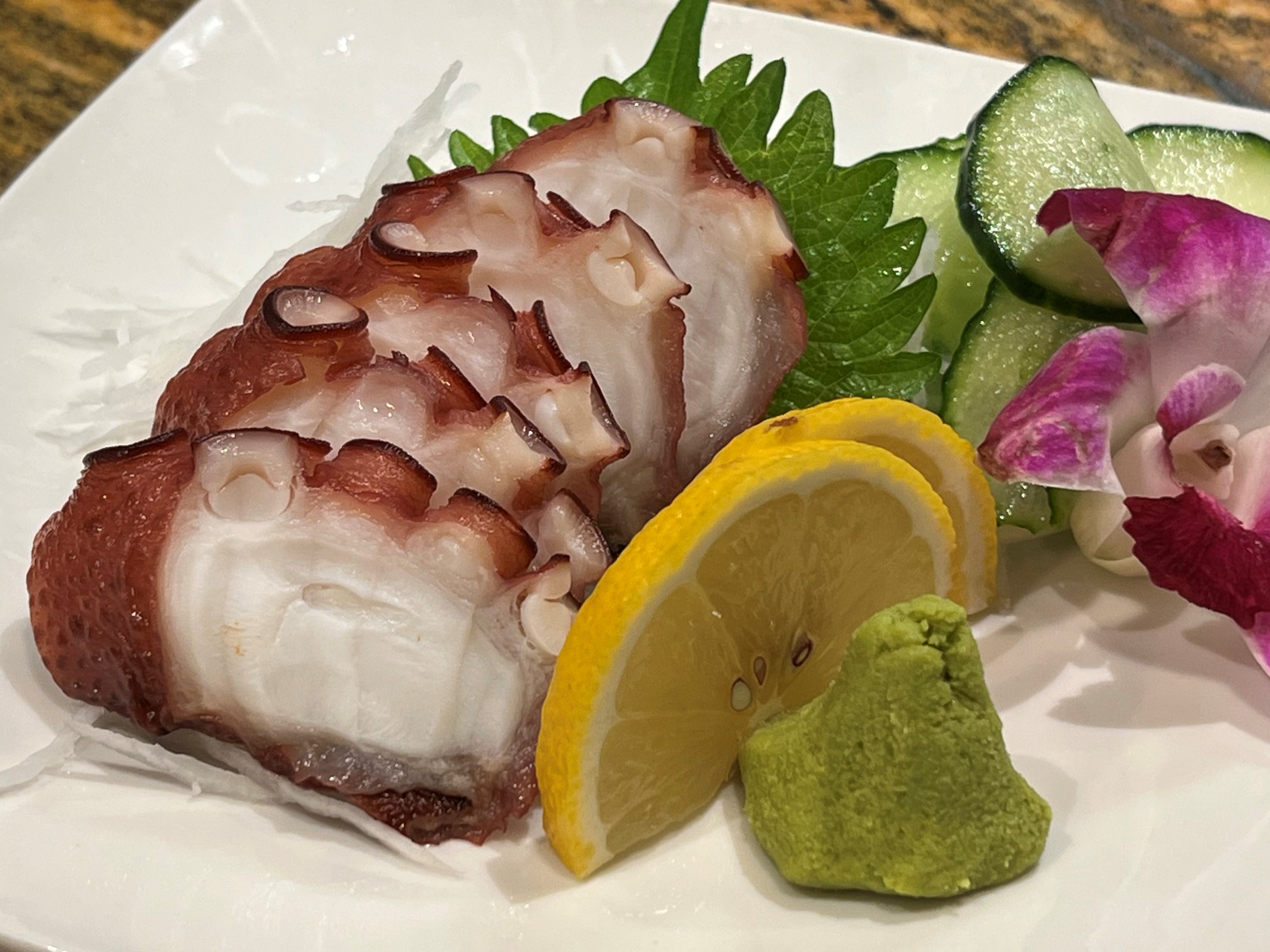 Order Tako Sashimi  food online from Ichiza Sake House store, Las Vegas on bringmethat.com