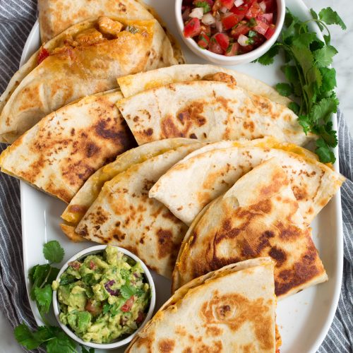 Order Chicken Quesadilla food online from Sc Ranch Market store, San Clemente on bringmethat.com