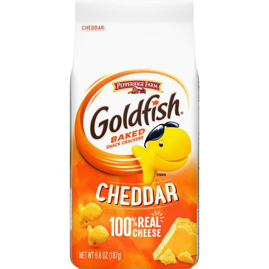 Order Pepperidge Farm Baked Cheddar Gold Fish 6.6 OZ food online from Cvs store, LANETT on bringmethat.com