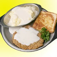 Order 13. 1/2 . 1 Pound Country-Fried Steak food online from Mackie Steakhouse store, Oklahoma City on bringmethat.com