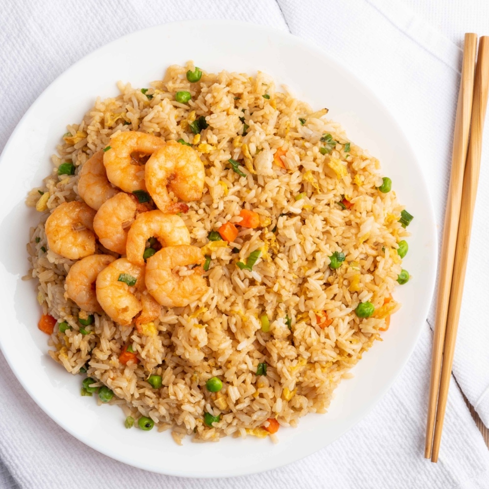 Order Shrimp Fried Rice food online from China A Go Go (Losee) store, North Las Vegas on bringmethat.com