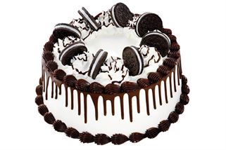 Order 9" Round Oreo and Chocolate Cake food online from Baskin-Robbins store, Idaho Falls on bringmethat.com