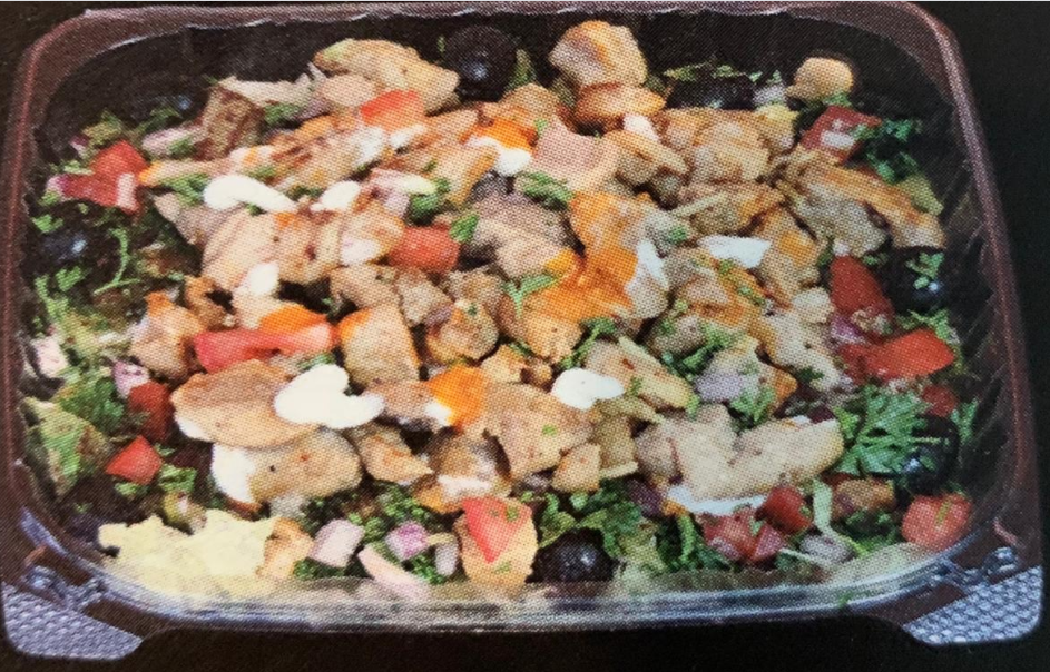 Order 13. Chicken Doner Salad food online from Turkish Agha store, Portland on bringmethat.com