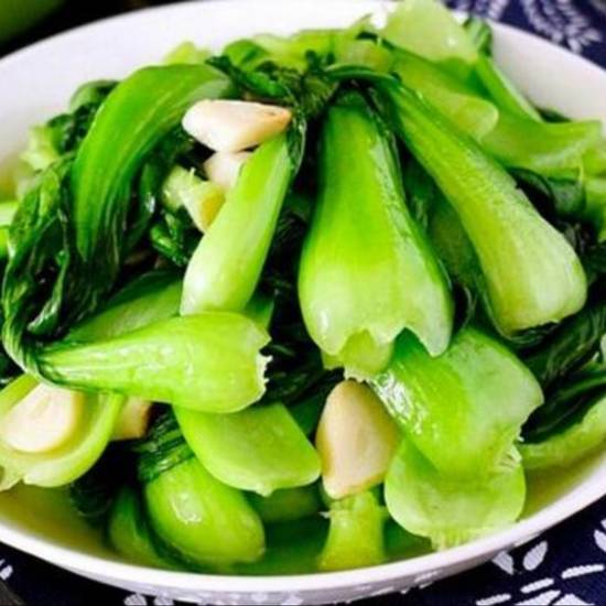 Order Sauteed Bok Choy炒小白菜 food online from Chuanyu Fusion store, Oklahoma City on bringmethat.com