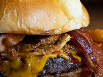 Order BBQ and Bacon Burger food online from Pour House Bar And Grill store, Canfield on bringmethat.com
