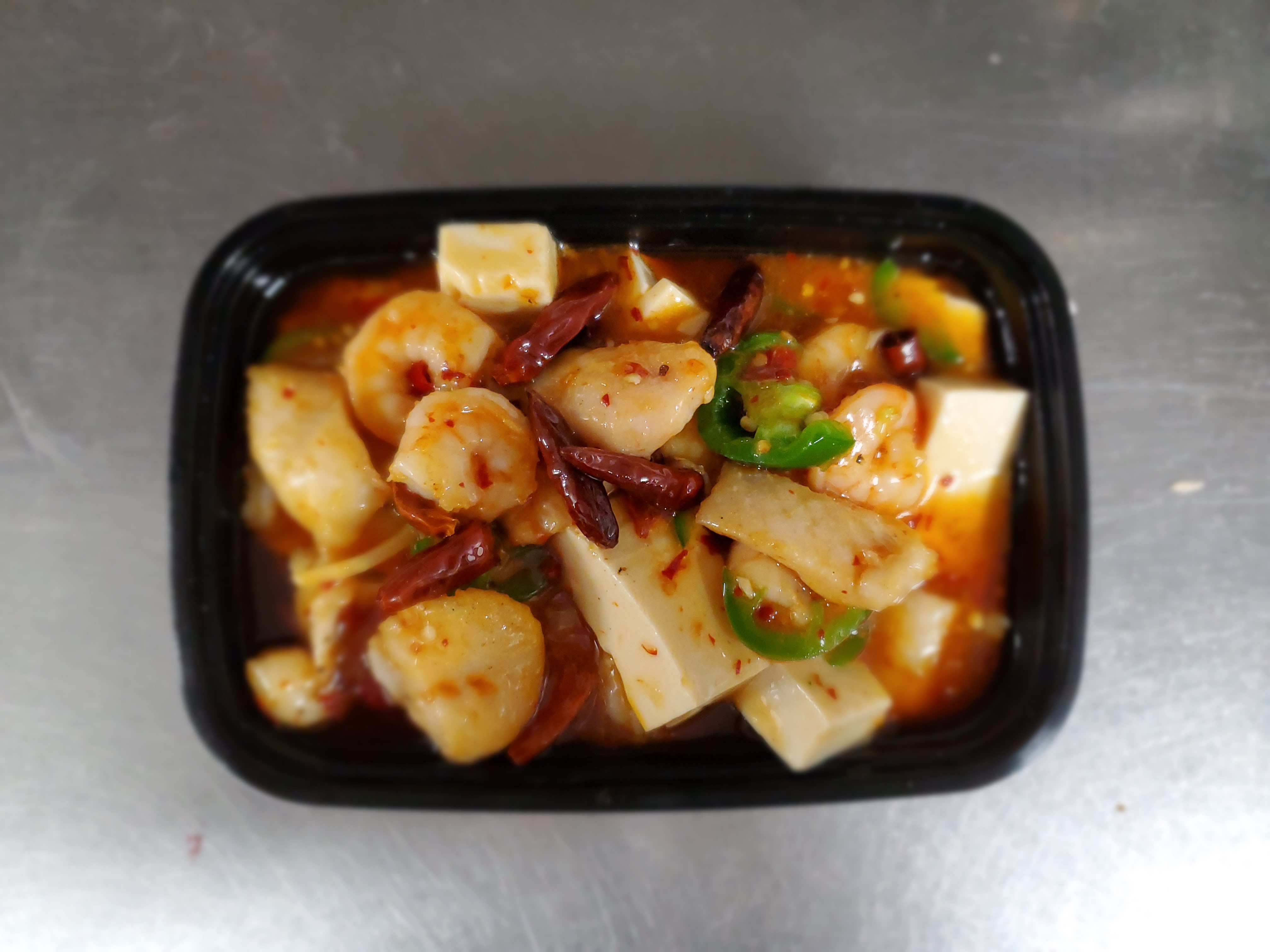 Order 84. Shrimp, Fish with Bean Curd food online from Ho Ho Gourmet store, Salt Lake City on bringmethat.com