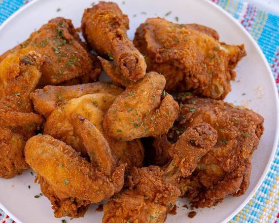 Order *4pc Fried Chicken food online from The Halal Hut store, Centereach on bringmethat.com