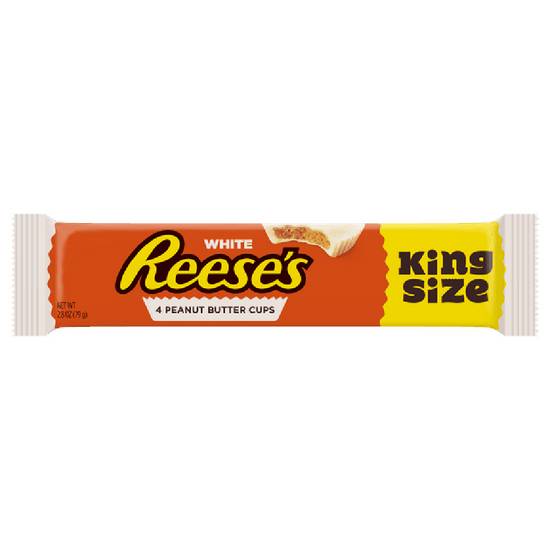 Order Reeses Peanut Butter White Cups King Size food online from Route 7 Food Mart store, Norwalk on bringmethat.com