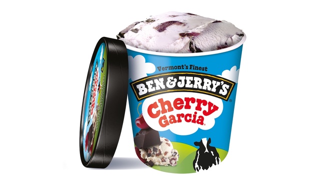 Order Ben & Jerry's Cherry Garcia® Ice Cream Pint food online from Krispy Rice store, Chicago on bringmethat.com