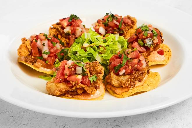 Order Oyster Nachos food online from Fish City Grill store, Rogers on bringmethat.com