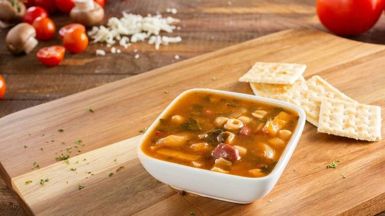 Order Minestrone Soup food online from Ameci Pizza & Pasta store, Los Alamitos on bringmethat.com