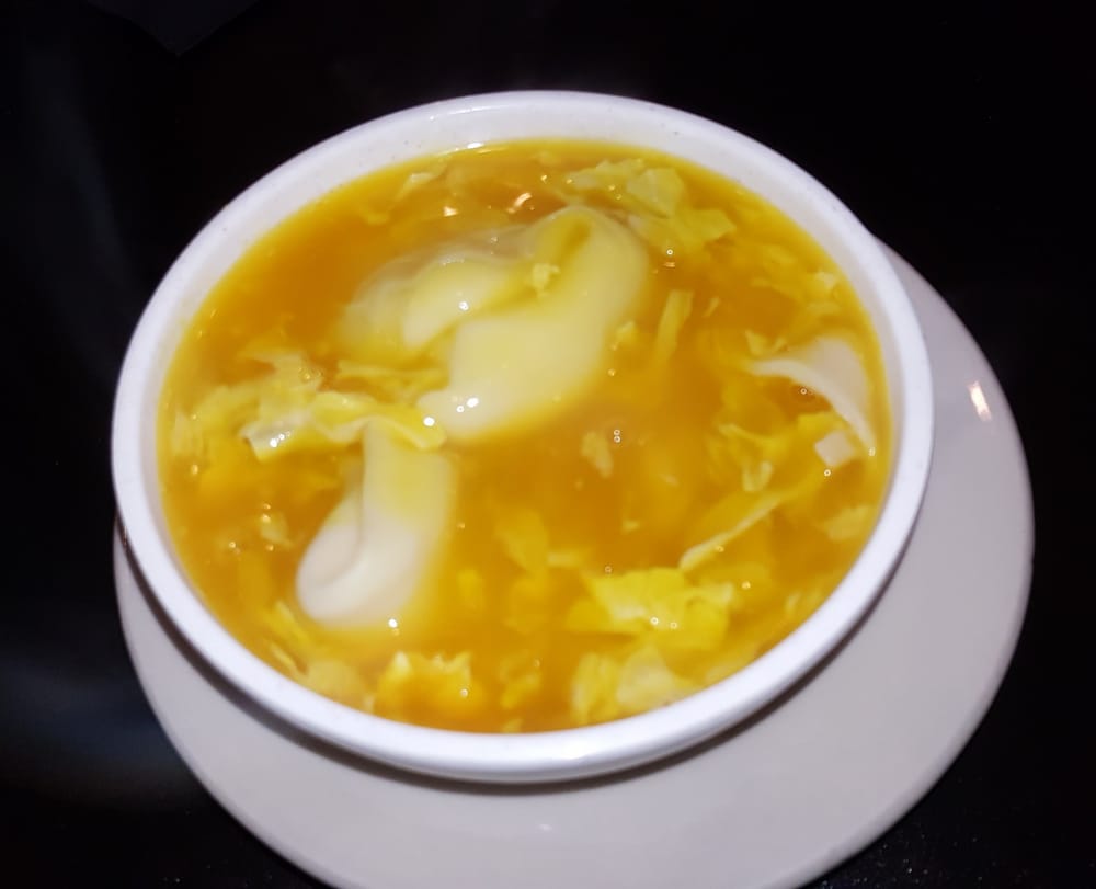 Order 17. Wonton Egg Drop Soup food online from China Joy Restaurant store, Jacksonville on bringmethat.com