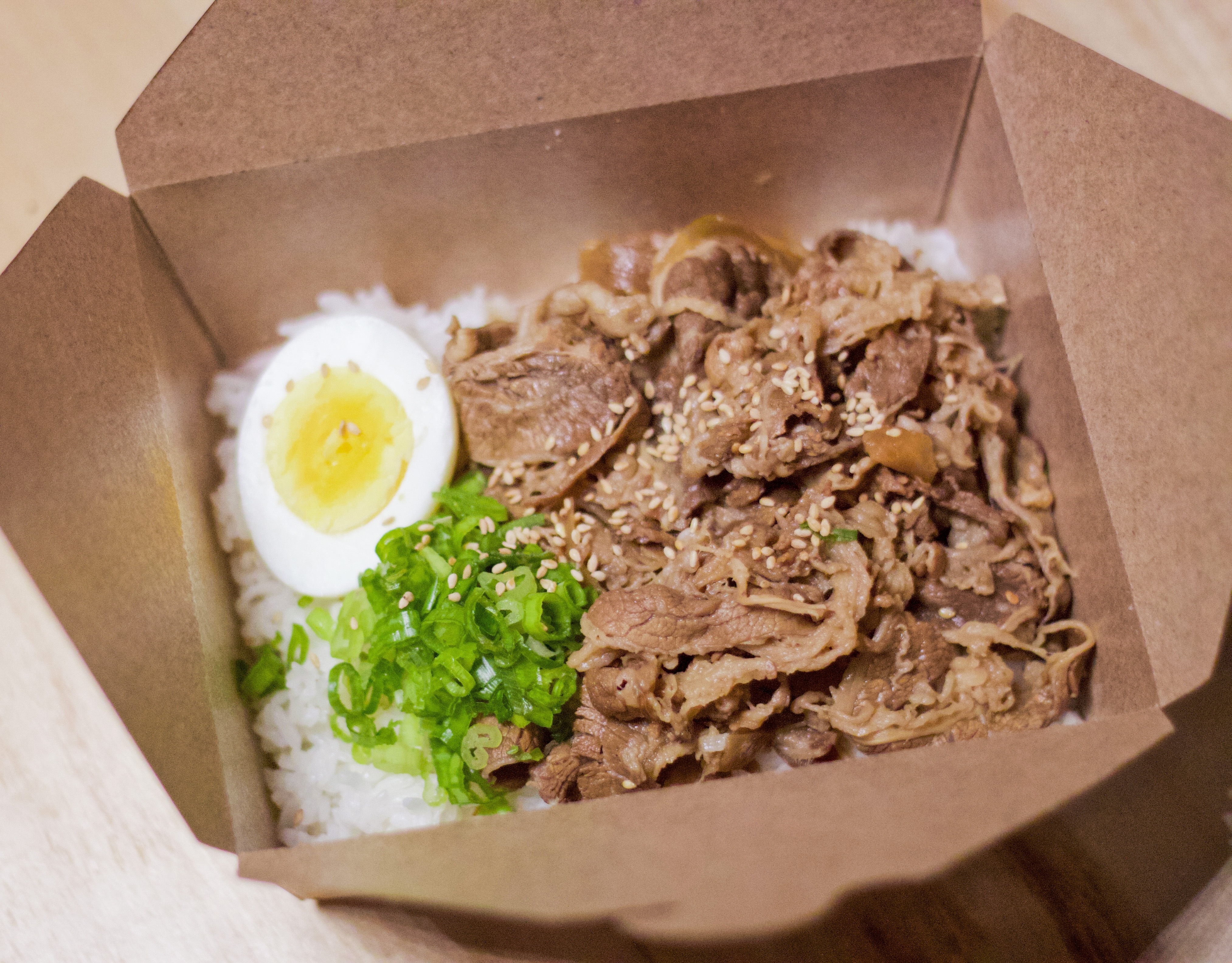 Order Beef Rice Box  food online from Tai Chi Bubble Tea store, Rochester on bringmethat.com