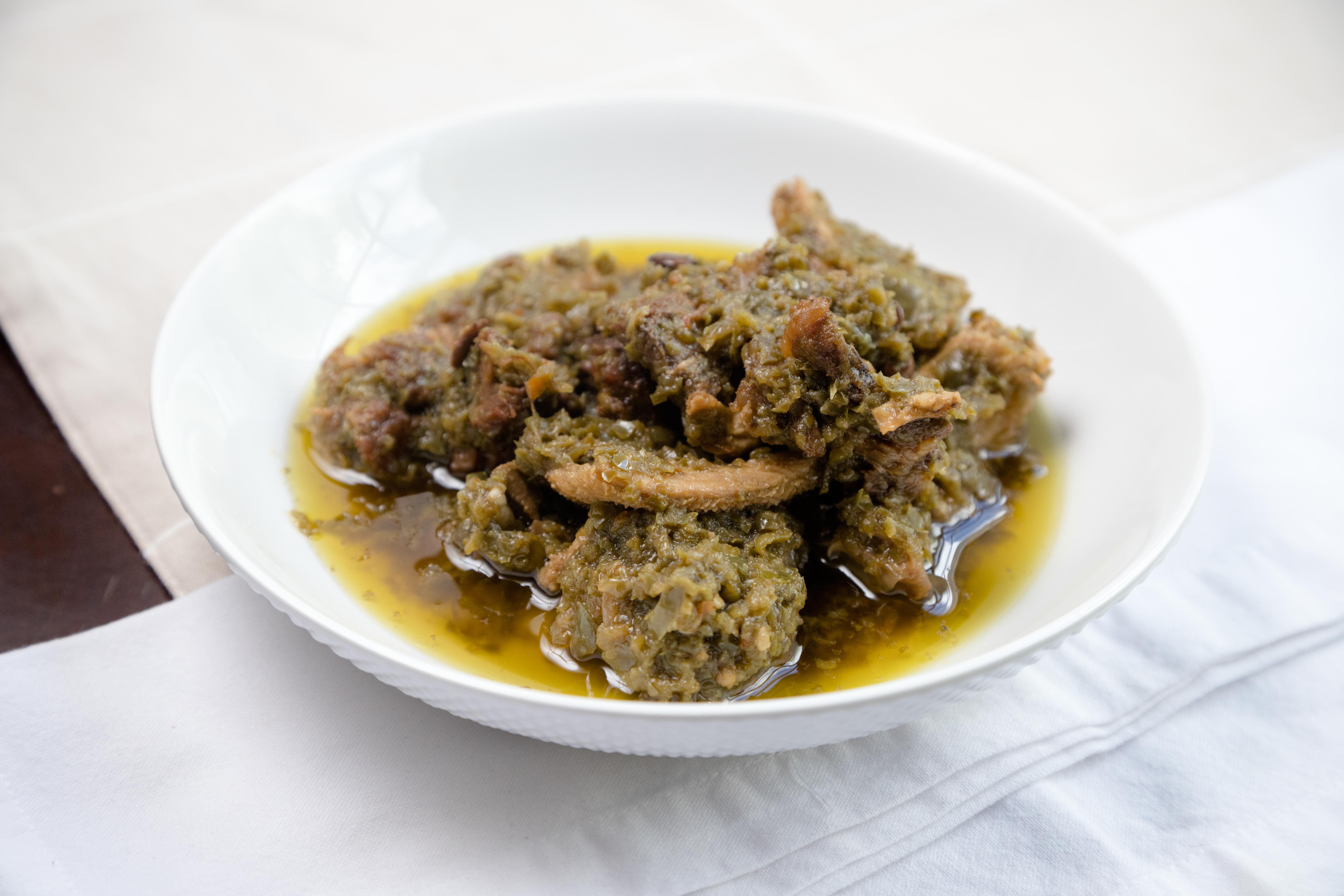 Order Ofada Stew food online from Naija Restaurant store, Newington on bringmethat.com