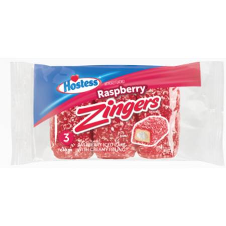 Order Hostess Zingers Raspberry Iced Cake 3pk food online from Red Roof Market store, Lafollette on bringmethat.com