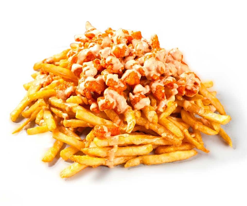 Order Buffalo Fries - Appetizer food online from Amigos Restaurant & Pizza store, Cheltenham on bringmethat.com
