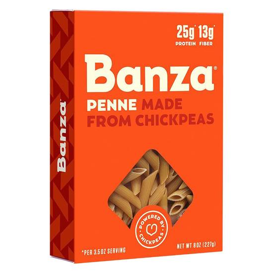 Order Banza Chickpea Flour Penne Pasta 8oz food online from Everyday Needs By Gopuff store, Littleton on bringmethat.com