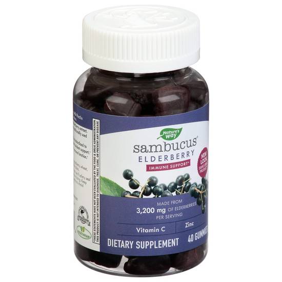 Order Nature's Way Elderberry Gummies (40 ct) food online from Rite Aid store, Canal Fulton on bringmethat.com