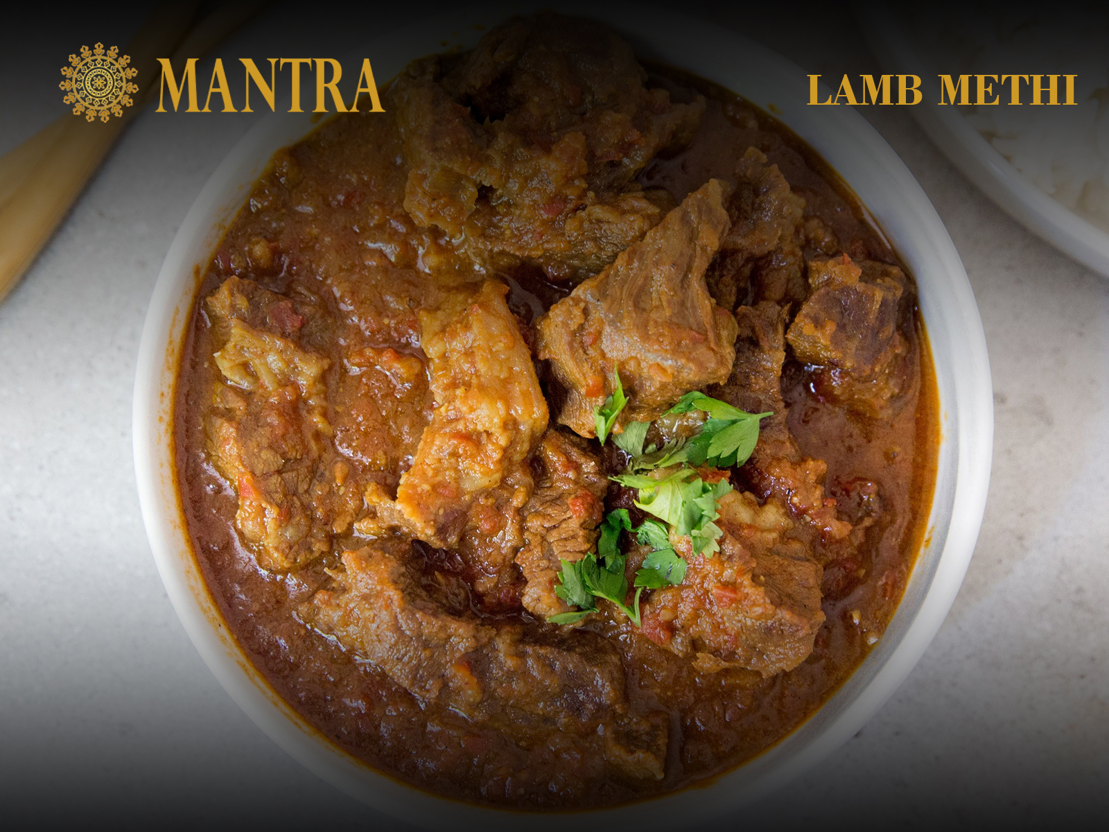 Order Lamb Methi food online from Mantra restaurant store, Jersey City on bringmethat.com