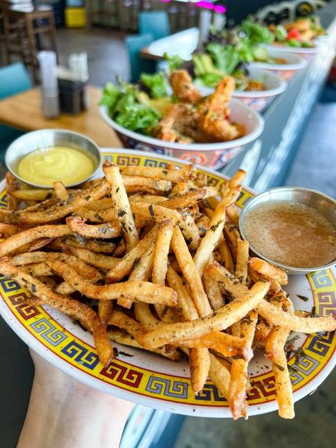 Order French Fries food online from East Side King store, Austin on bringmethat.com