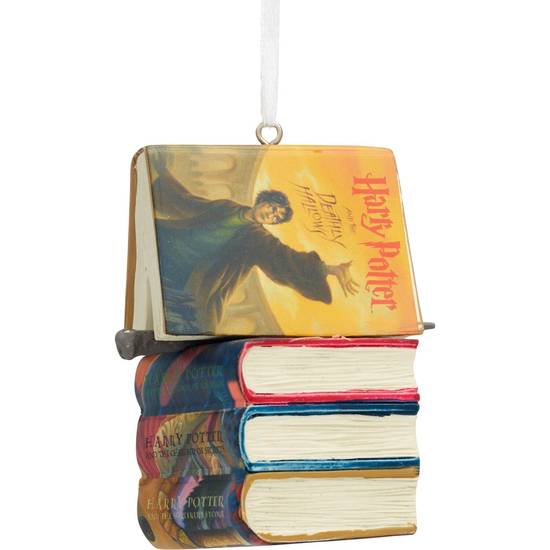 Order Hallmark Harry Potter Stacked Books With Wand Christmas Ornament food online from Cvs store, PLYMOUTH on bringmethat.com