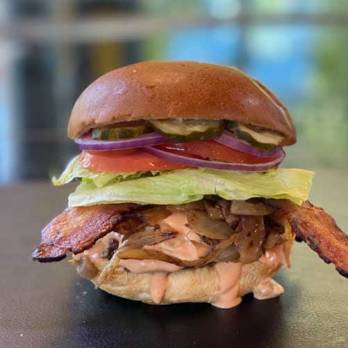 Order The Bacon Classic Burger food online from Superburger store, Santa Rosa on bringmethat.com