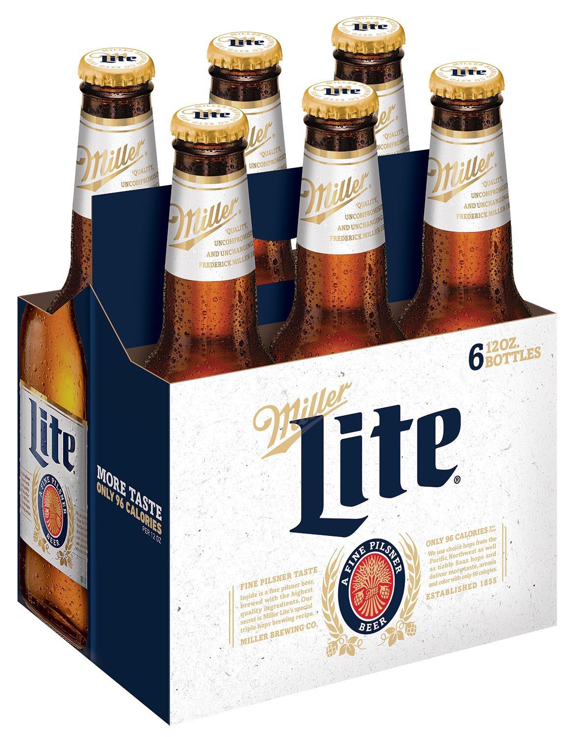 Order 6 Pack Miller Light food online from The Ivy store, Cleveland on bringmethat.com