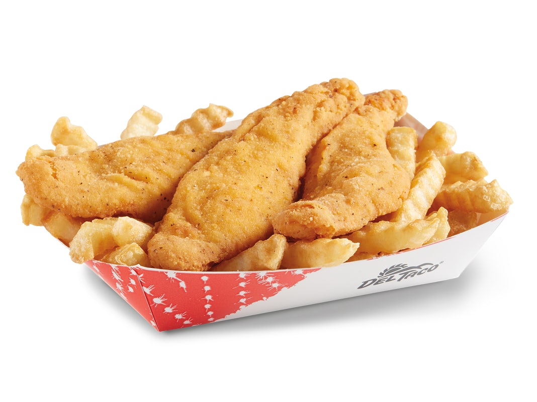 Order 3 Pc. Crispy Chicken & Fries Box food online from Del Taco store, Irvine on bringmethat.com