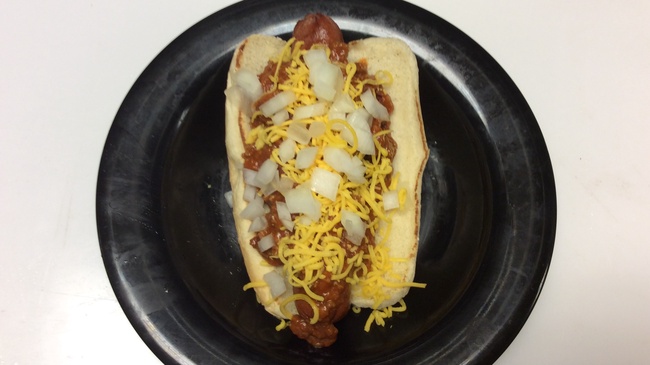 Order Hebrew National Chili Dog food online from Double Dogs store, Nashville on bringmethat.com