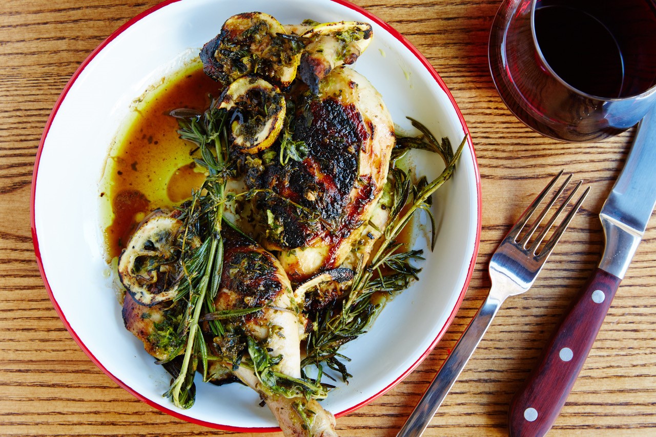 Order Lemon-Charred Chicken food online from Quality Eats store, New York on bringmethat.com
