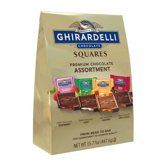 Order Ghirardelli Chocolate Squares Premium Assorted Bag, 15.77 OZ food online from CVS store, LA QUINTA on bringmethat.com