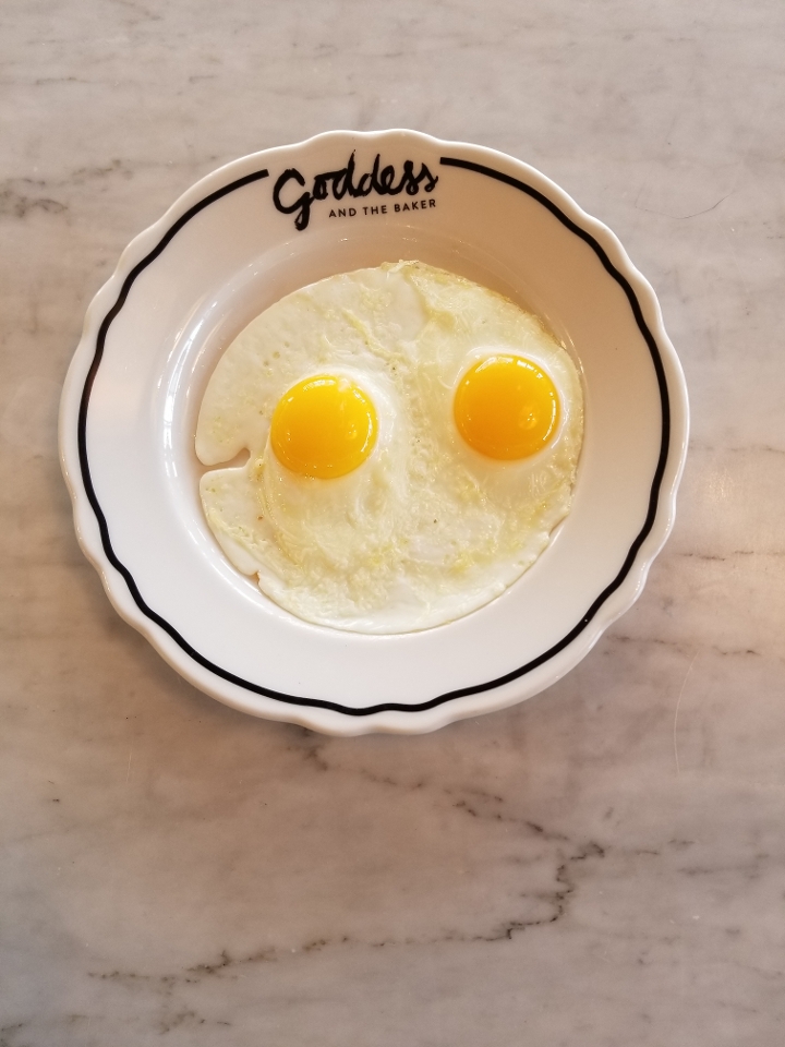 Order Side 2 Eggs Sunny Side UP food online from Goddess And The Baker store, Chicago on bringmethat.com