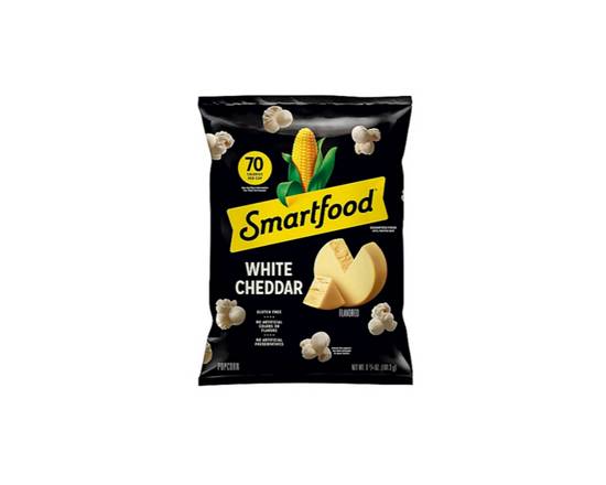 Order SmartFood White Cheddar Popcorn 8 oz food online from Rebel store, Henderson on bringmethat.com