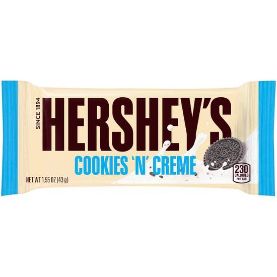 Order Hershey'S Cookies 'N' Creme Standard Bar food online from Pepack Sunoco store, Peapack on bringmethat.com