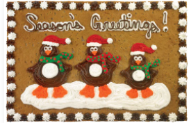 Order Penguin Family - HW2812 food online from Cookie Co store, Longview on bringmethat.com