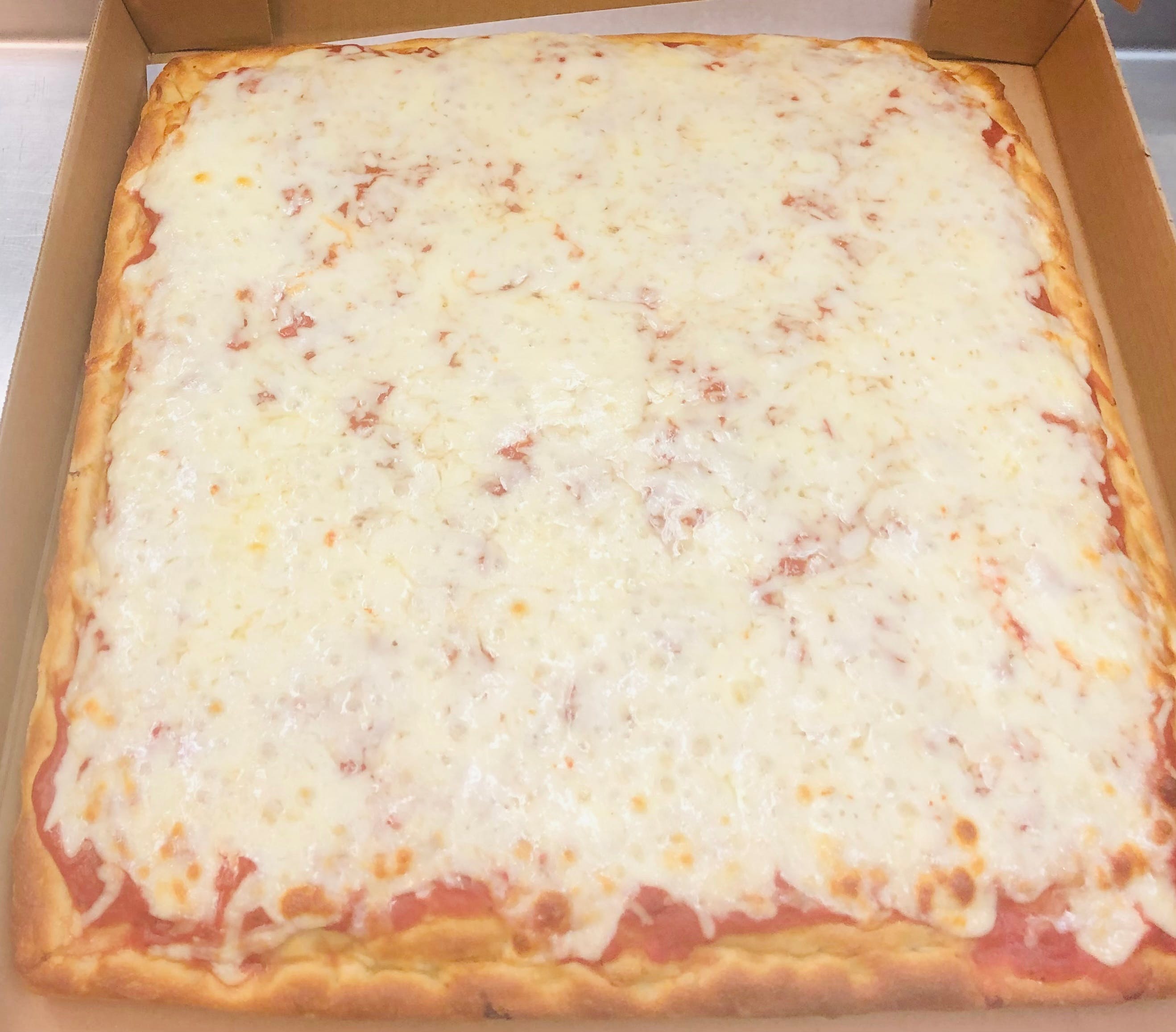 Order Sicilian Cheese Pizza - 12 Slices food online from Vip Pizza & Pasta store, Malvern on bringmethat.com