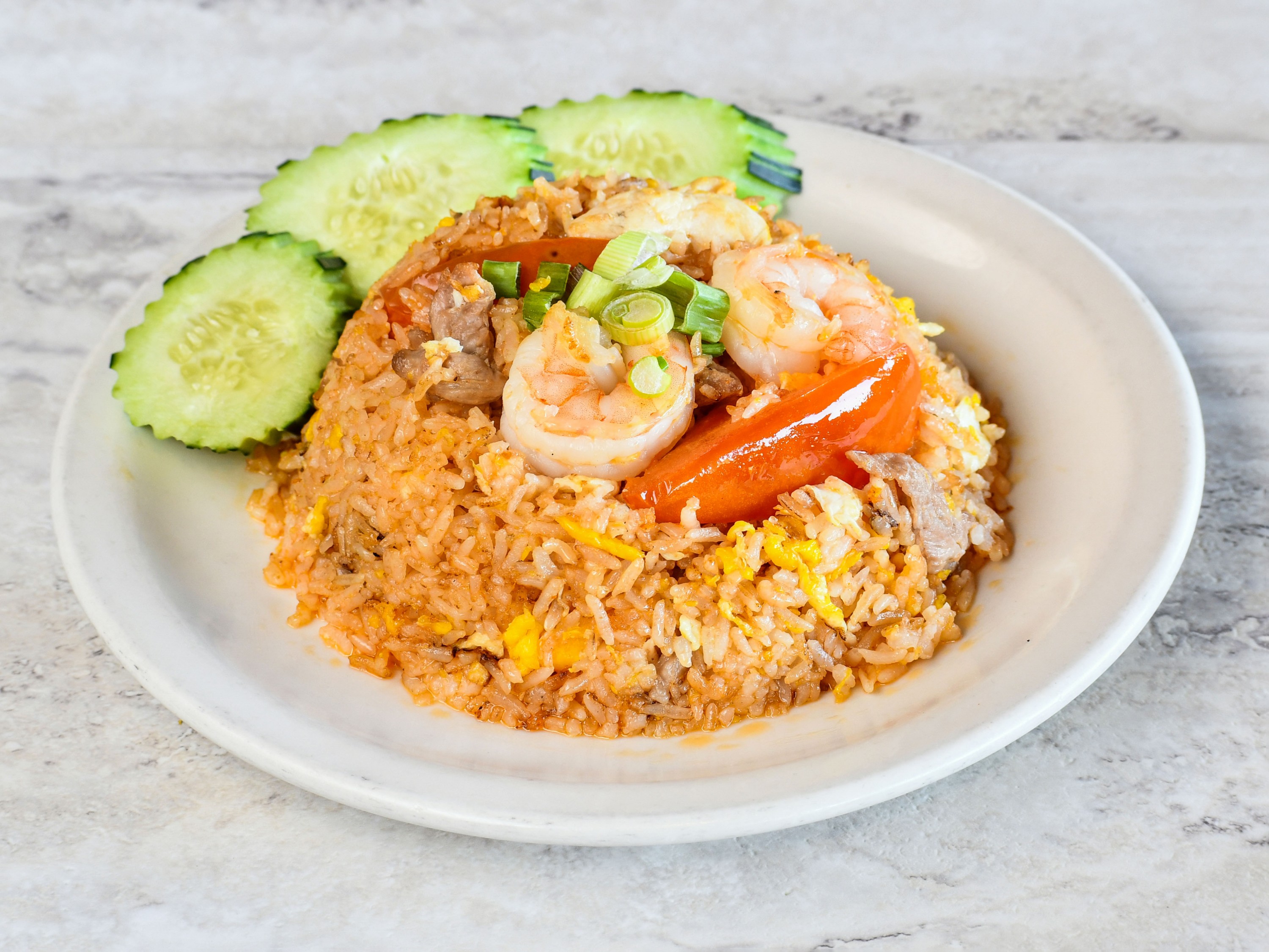 Order 7. Combination Fried Rice food online from Thai Bbq store, West Covina on bringmethat.com