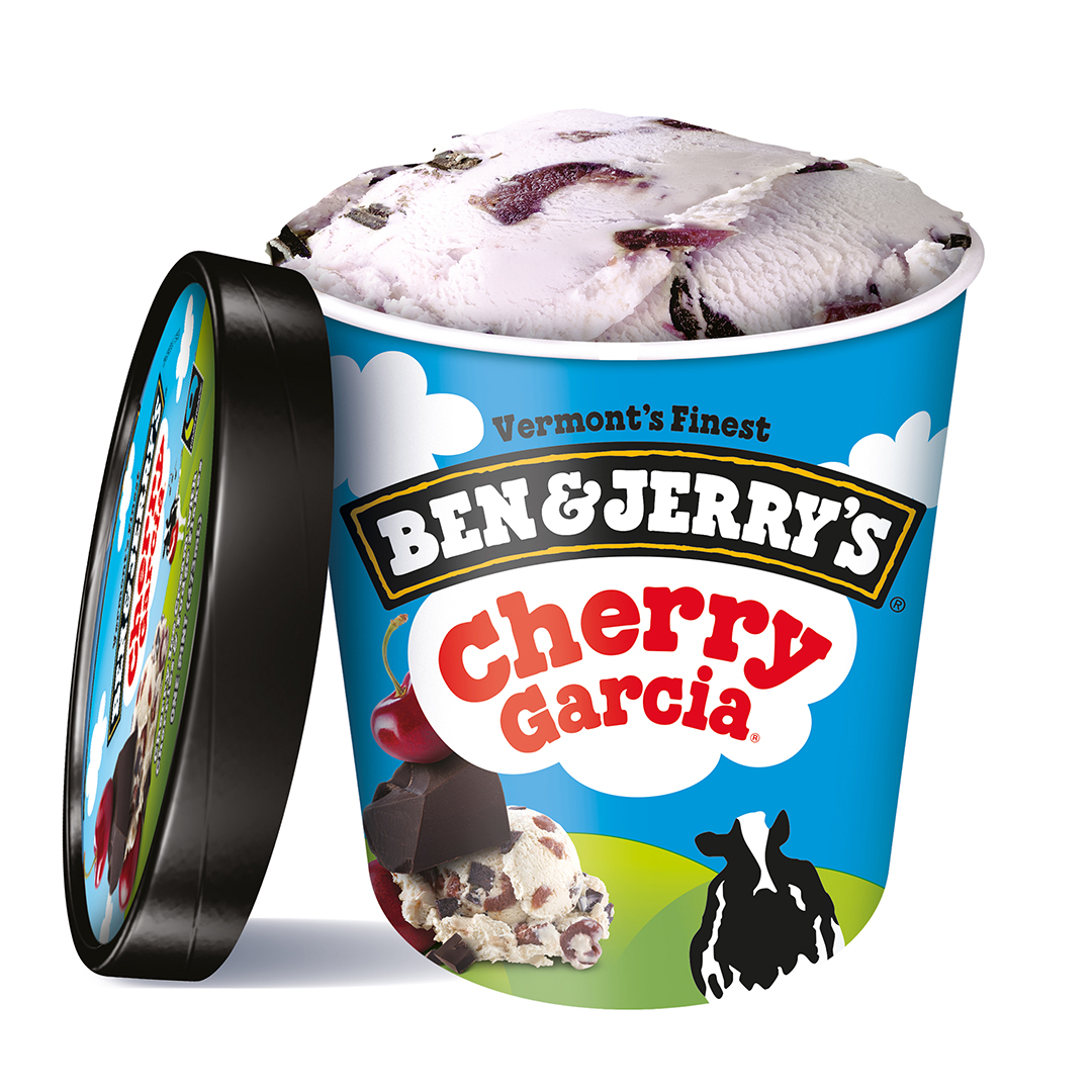 Order Ben & Jerry's Cherry Garcia Pint food online from The Ice Cream Shop store, Canton on bringmethat.com